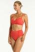 Sea Level Essentials Cross Front U/w Top